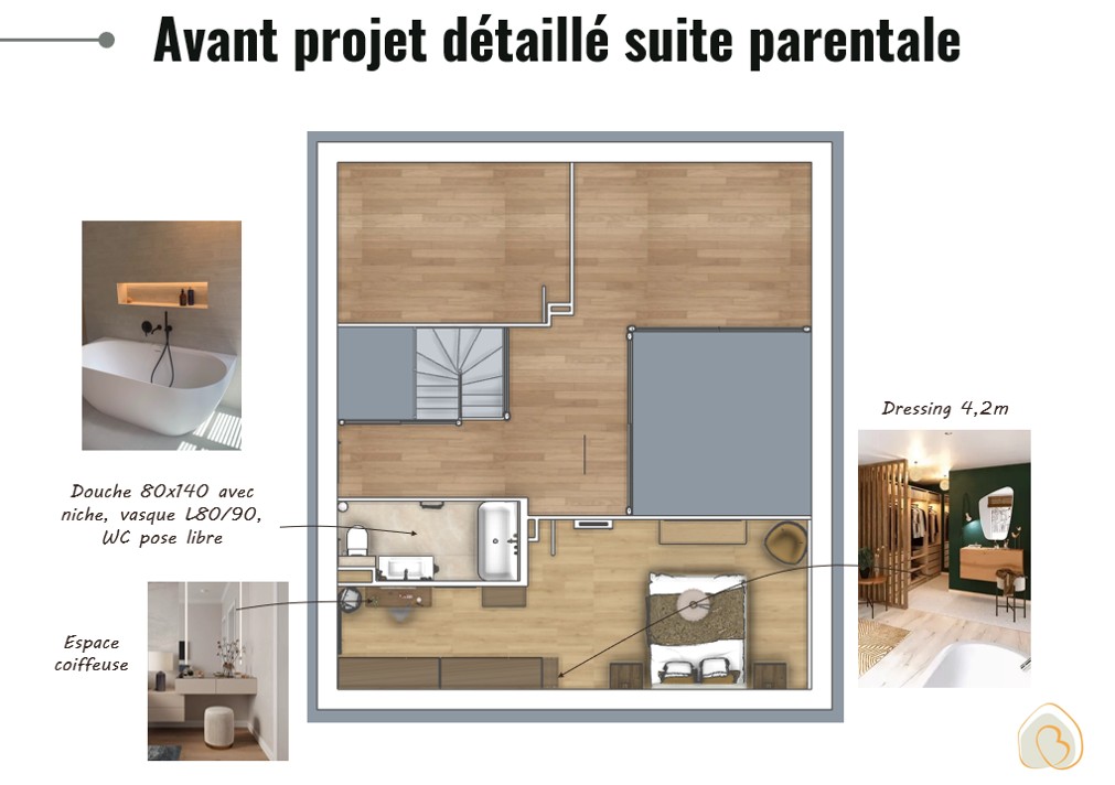 piste decorative campagne mentholee